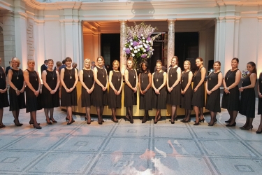 Image Hospitality: Our team working at the UTC Ball and the Victoria & Albert Museum